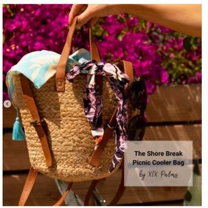 NWT XIX Palms Shore Break Picnic Cooler Bag